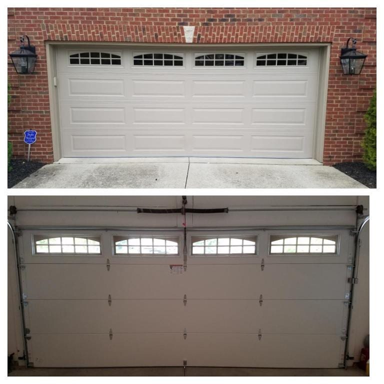 Before and After of Recent Project